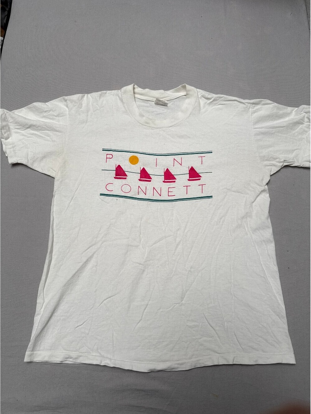 Vintage Point Connett Sailing T-Shirt Buzzards Bay - L
